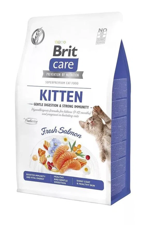 Brit Care kitten au saumon GF 2kg
