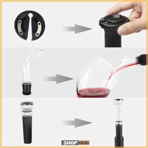coffret Tire bouchon électrique 4 En 1