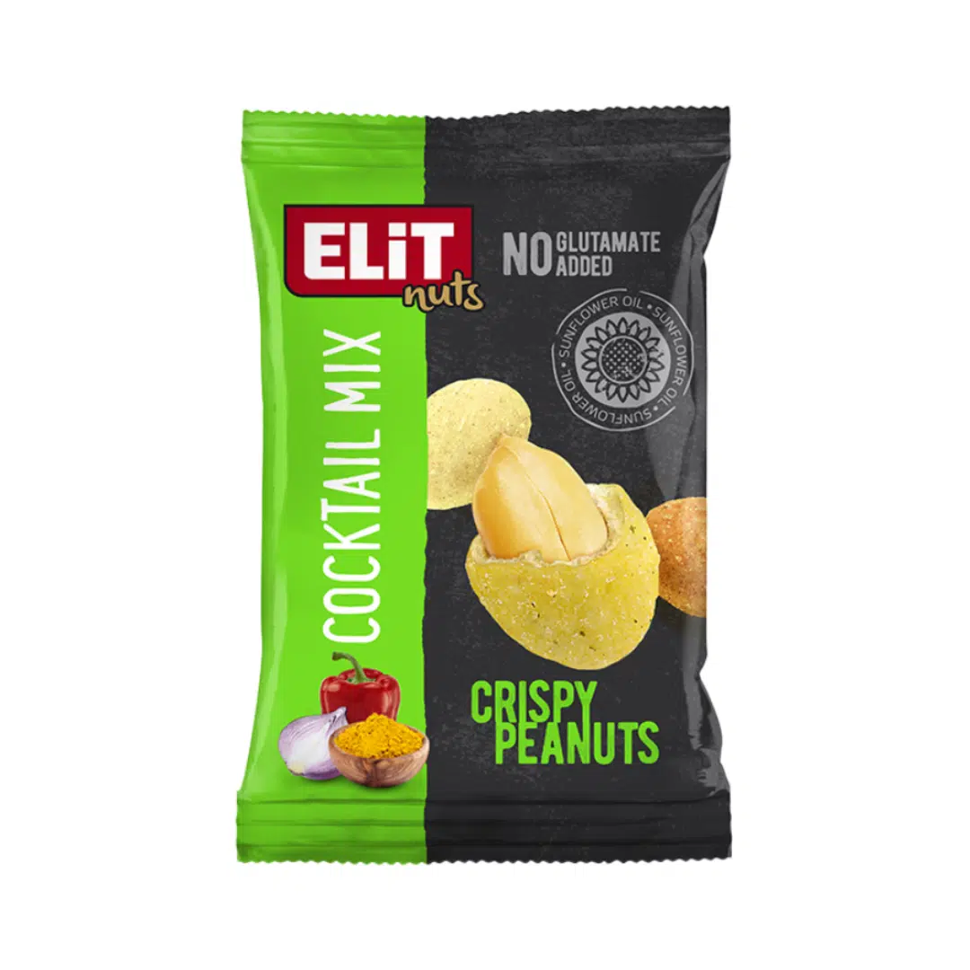 CACAHUETES ENROBEES COCKTAIL MIX ELIT 70 GR