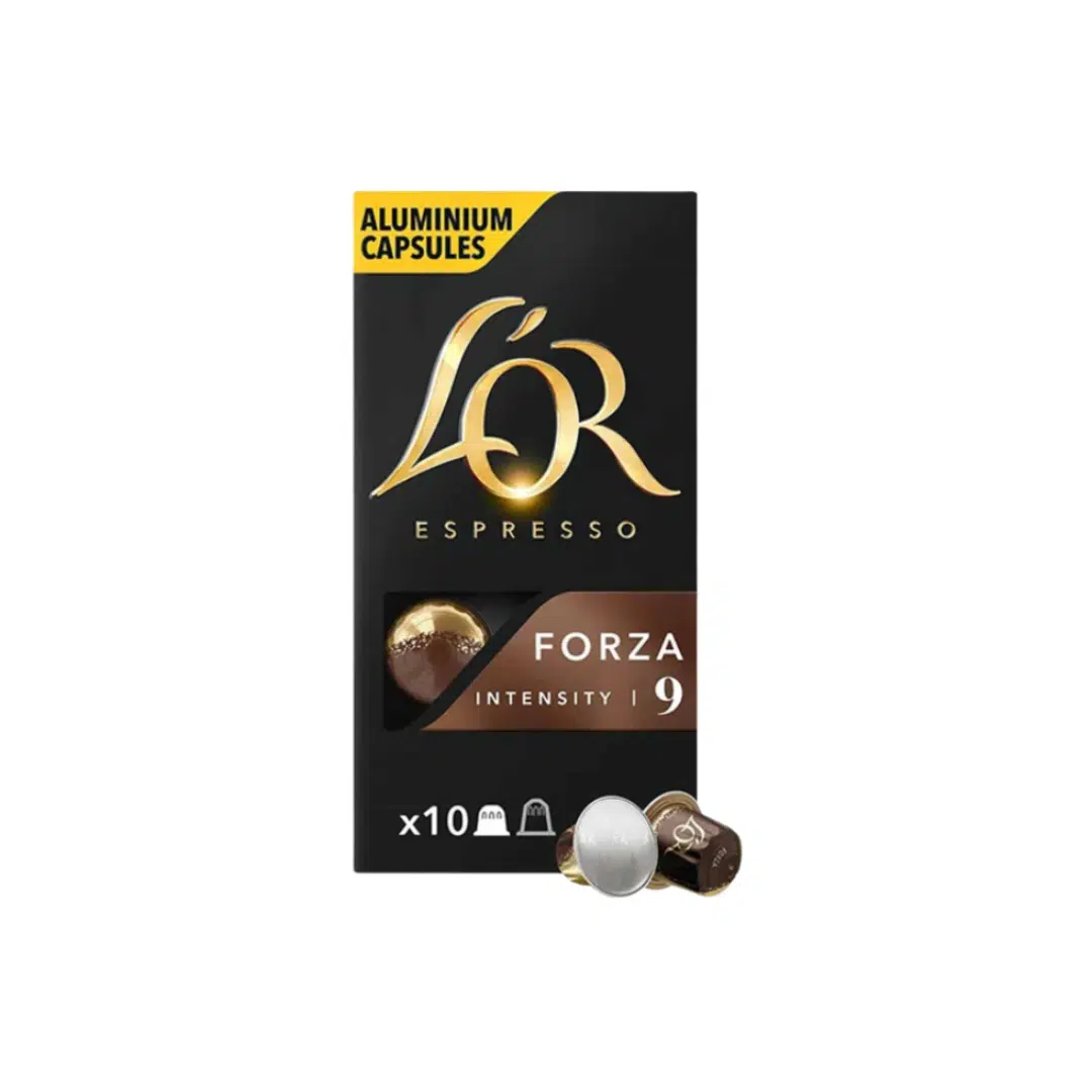 CAFE CAPSULE 1*10 FORZA N°9 L'OR