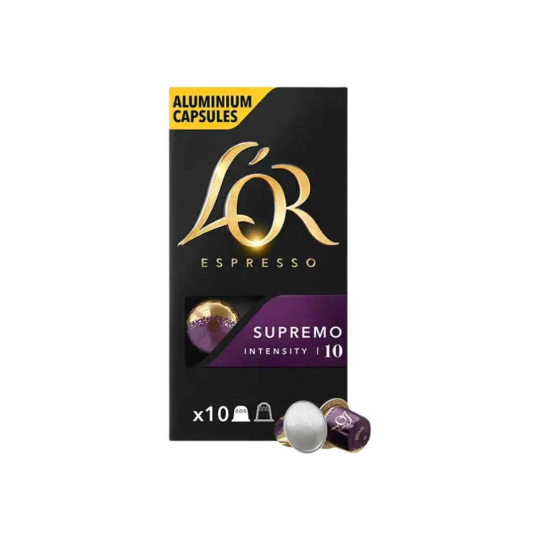 CAFE CAPSULE L'OR 1*10 SUPREMO N° 10