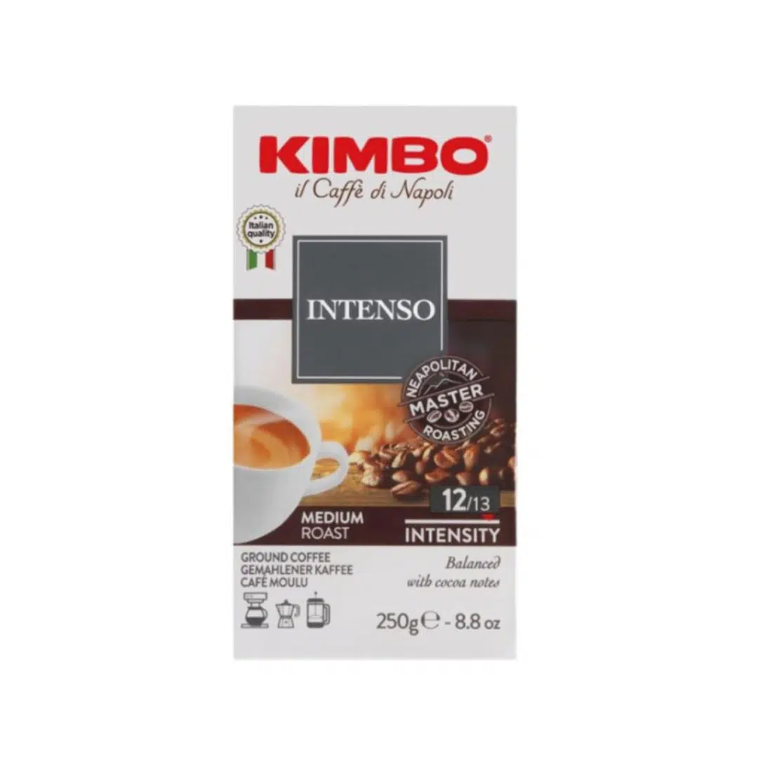 CAFE MOULU 250 GR INTENSO KIMBO