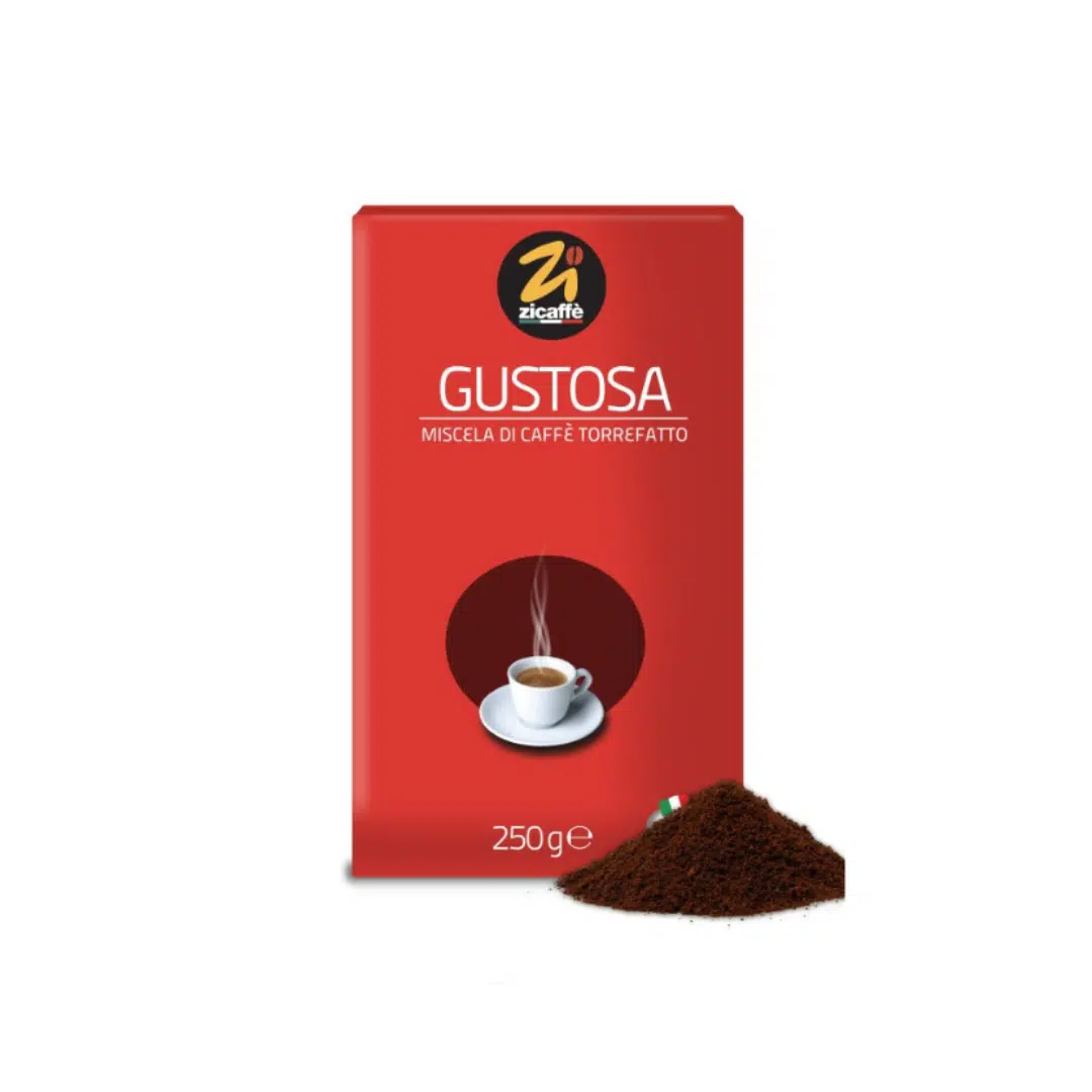 CAFE MOULU GUSTOSA 250 GR ZICAFE
