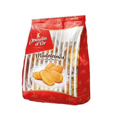 CAKE MADELEINE 8 PCES MOULIN D'OR