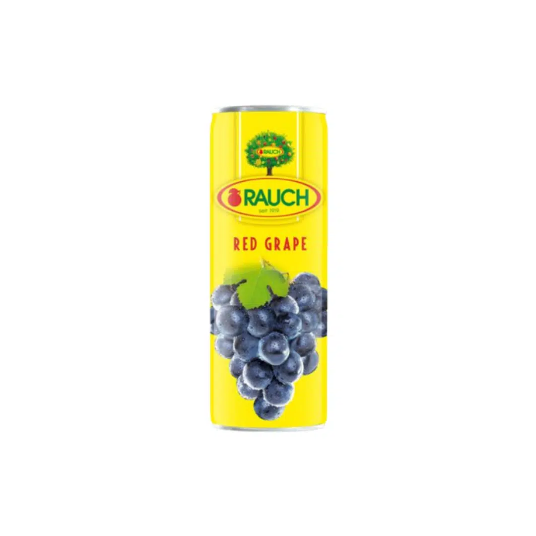 CANETTE RAUCH RAISIN ROUGE 355 ML
