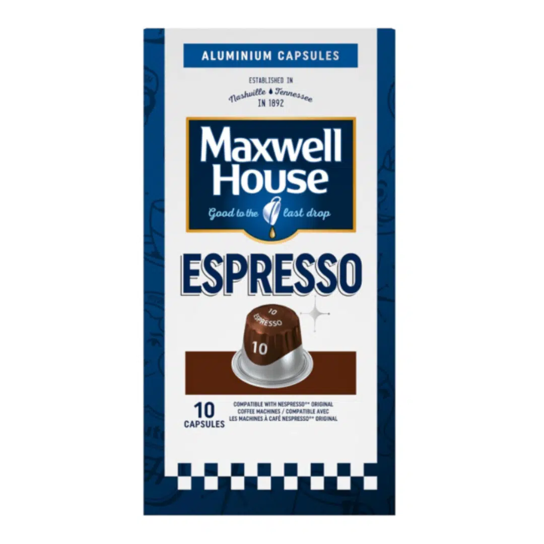 CAPSULE 1*10 EXPRESSO N°10 MAXWELL HOUSE