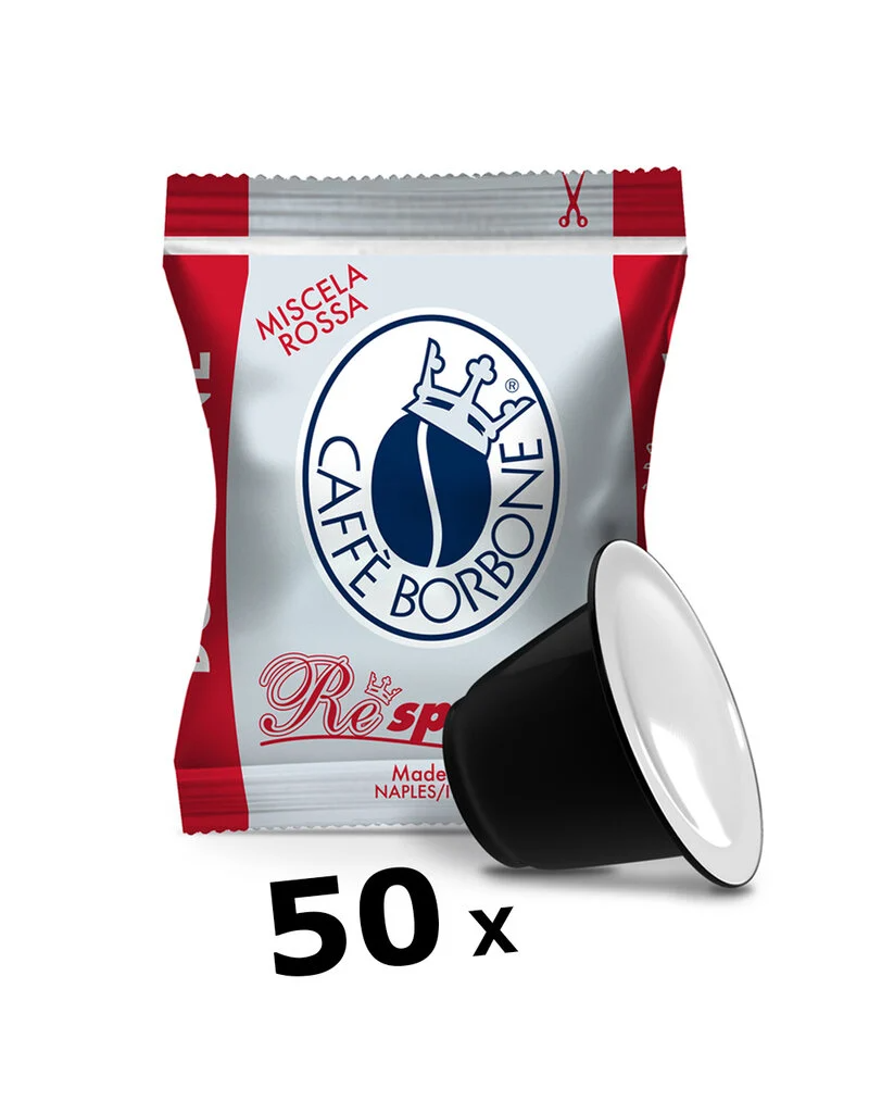 CAPSULE PODS 1*50 RED BORBONE