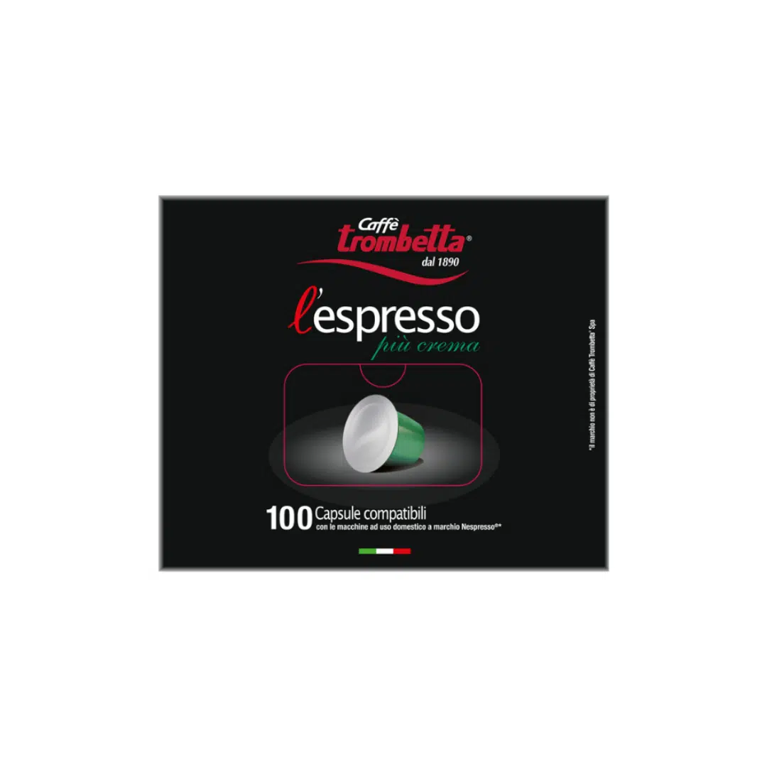 CAPSULE L'ESPRESSO PIU CREMA 100P