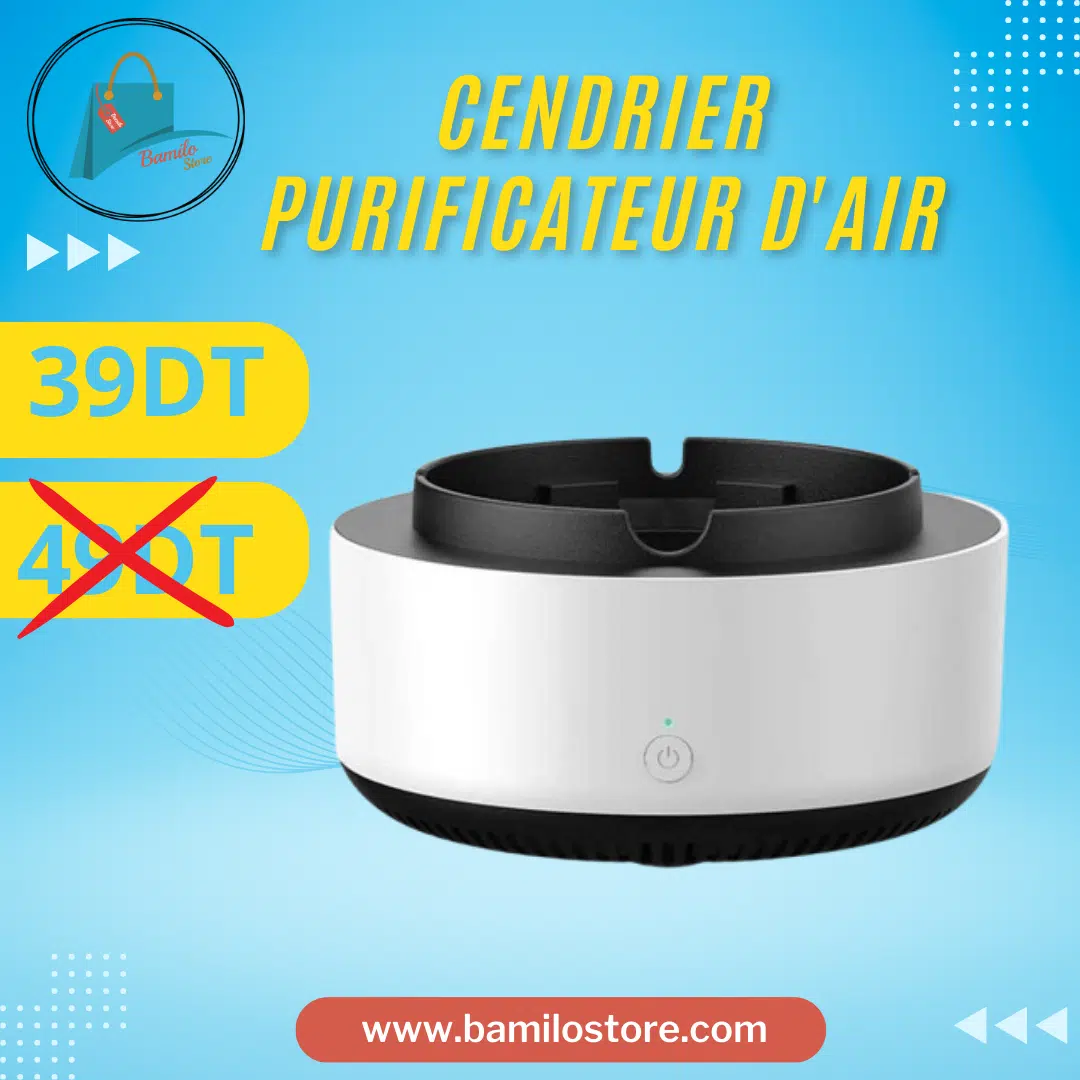 Cendrier Purificateur d'Air