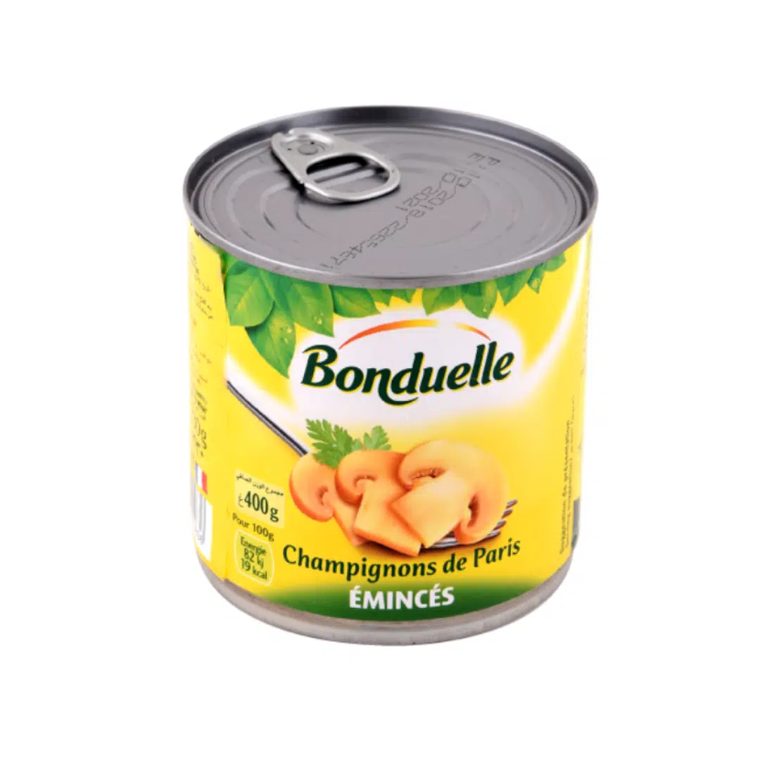 CHAMPIGNONS DE PARIS EMINCES 400 GR BONDUELLE