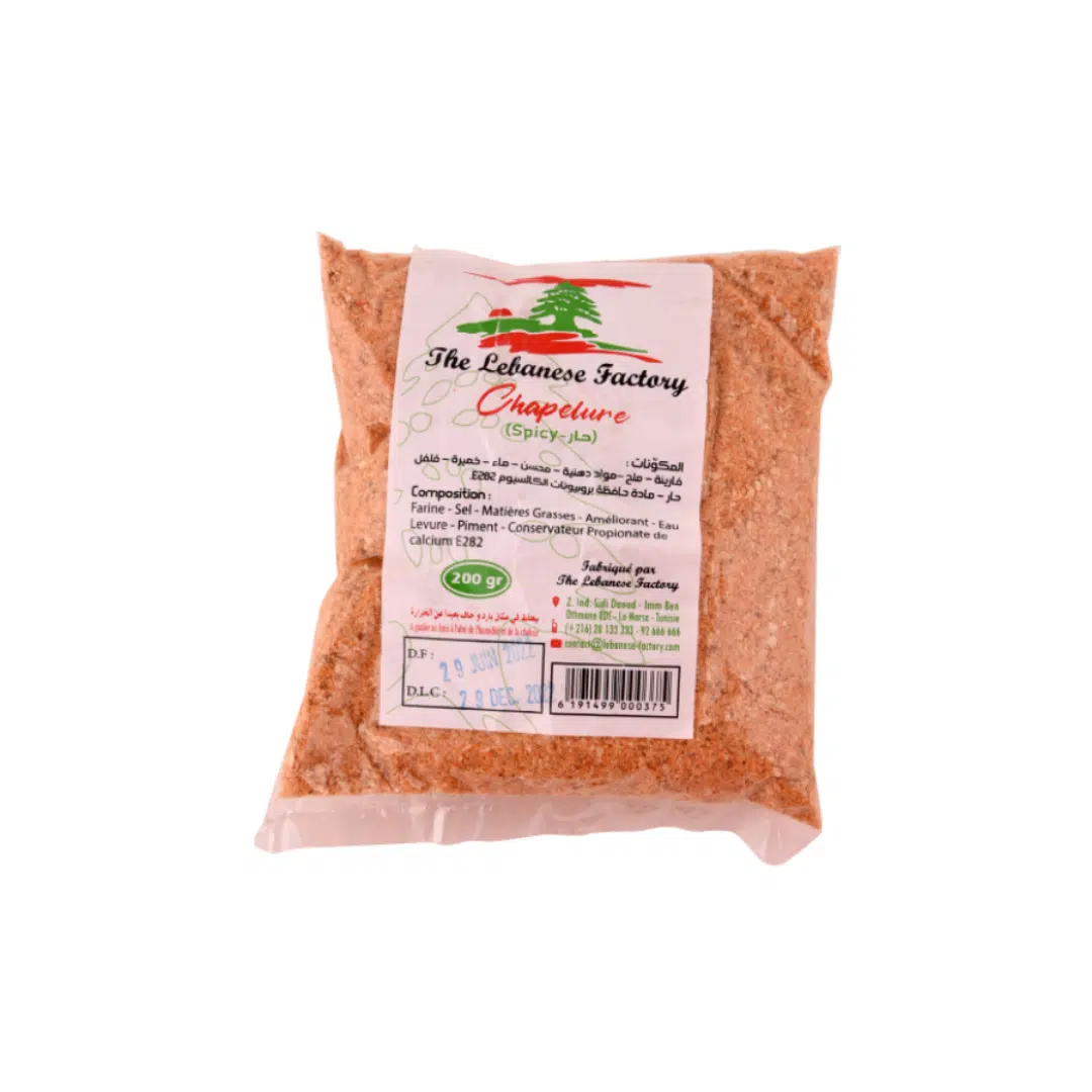 CHAPLURE SPICY 200 GR L.FACTORY