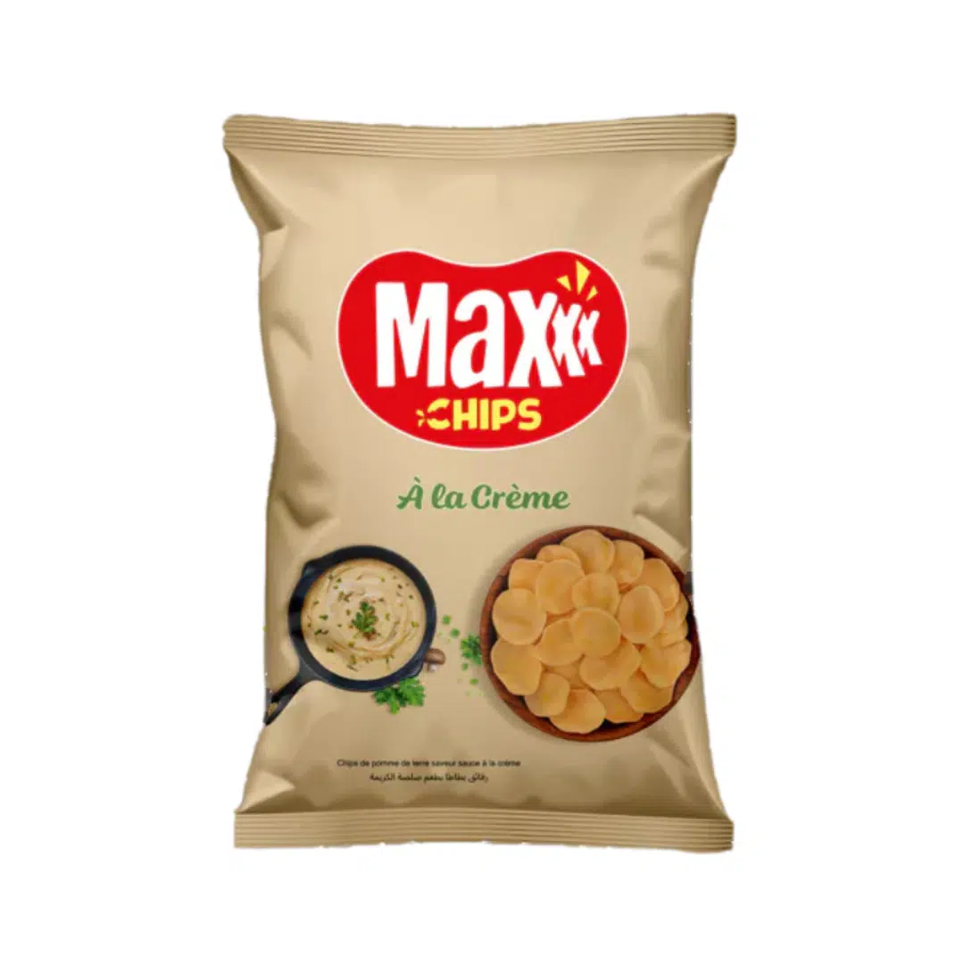 CHIPS A LA CREME 65 GR MAXXX