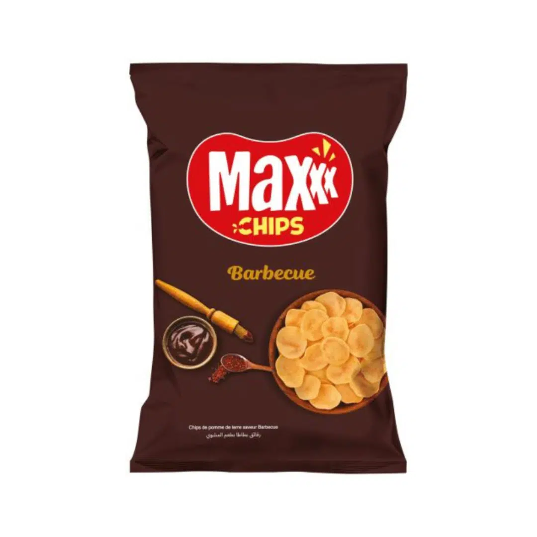 CHIPS BARBACUE 65 GR MAXXX