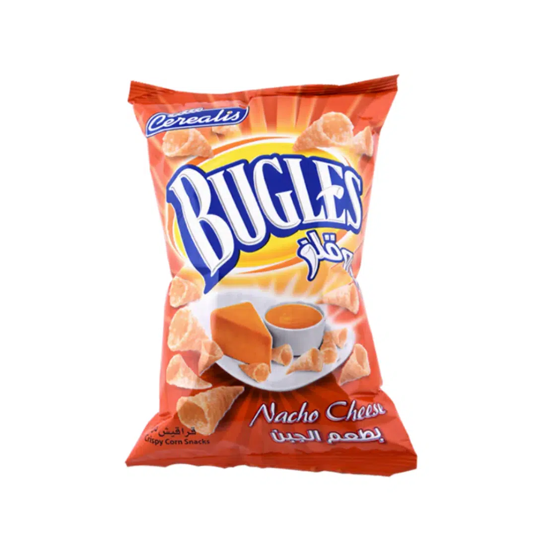 CHIPS BUGLES - NACH CHEESE 75 G