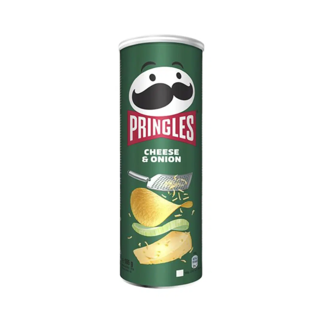CHIPS CHHESE ET ONION 165 GR PRINGLES