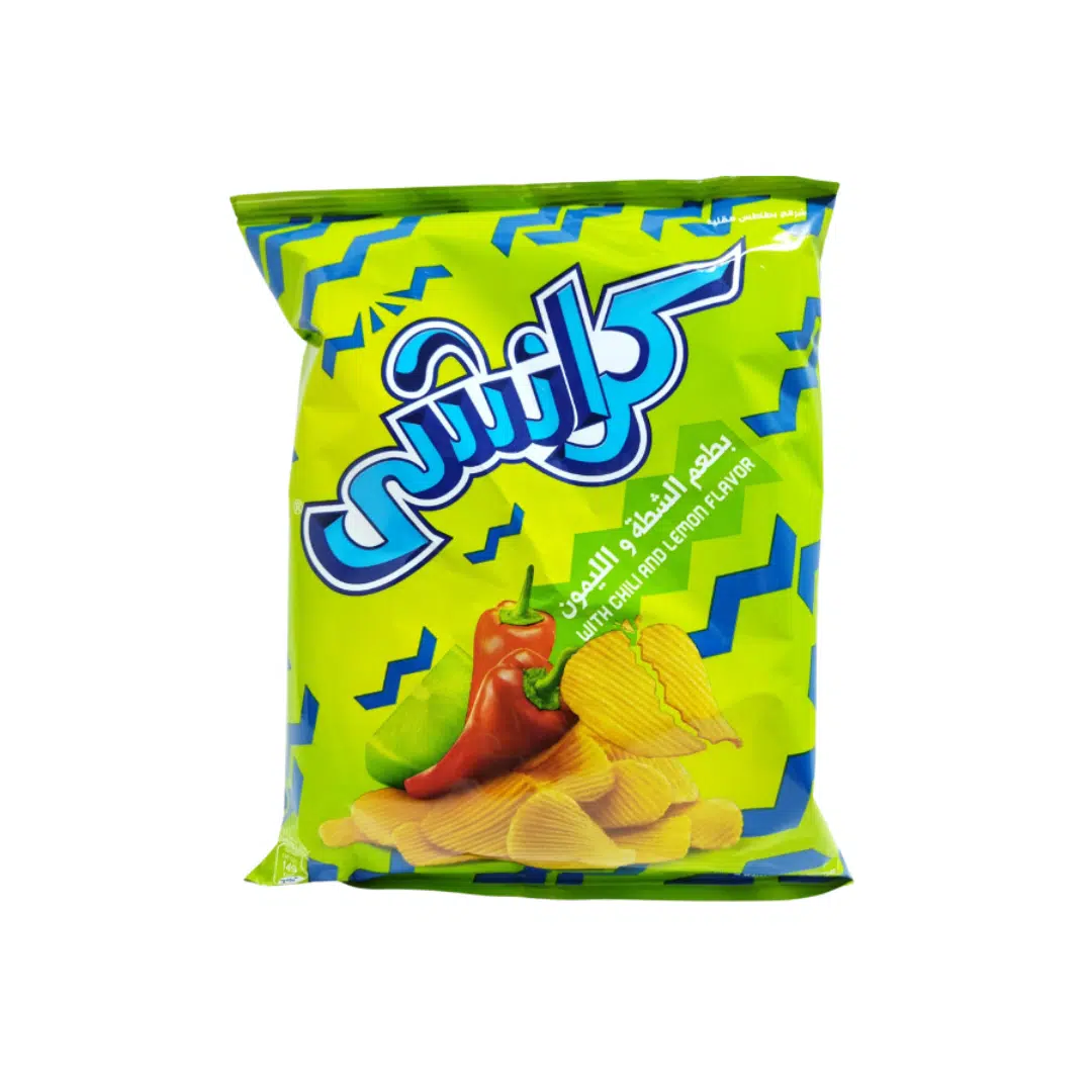 CHIPS CHILI & LEMON 65 GR CRUNCHY