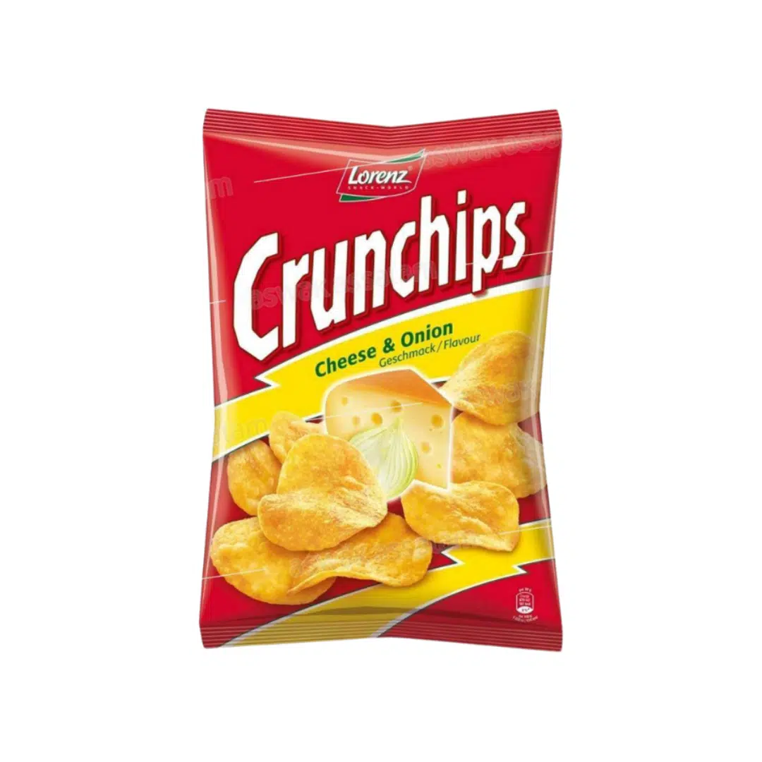 CHIPS CRUNCHIPS OIGNON FROMAGE 100G