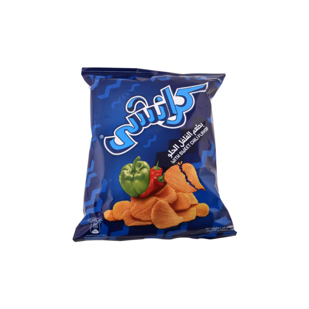 CHIPS CRUNCHY SWEET CHILI 65 GR