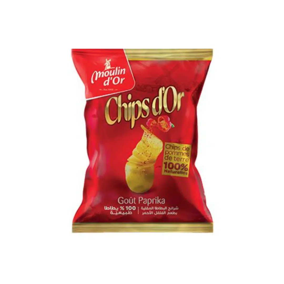 CHIP'S D'OR PAPRIKA 70 GR NATURE