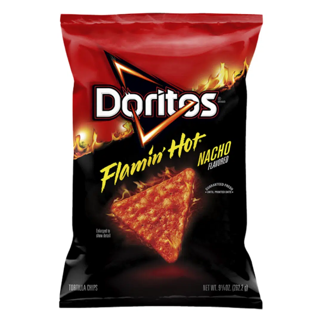 CHIPS FLAMING HOT 43 GR DORITOS