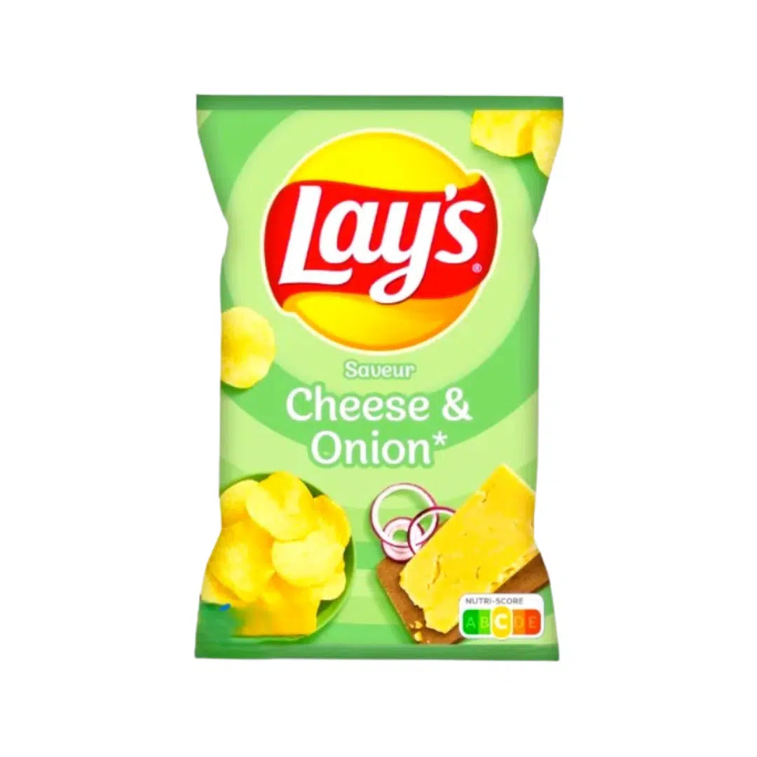 CHIPS FROMAGE ET OIGNON 160 GR LAY'S
