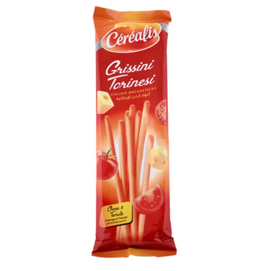 CHIPS GRISSINI - FROMAGE /TOMATE 80