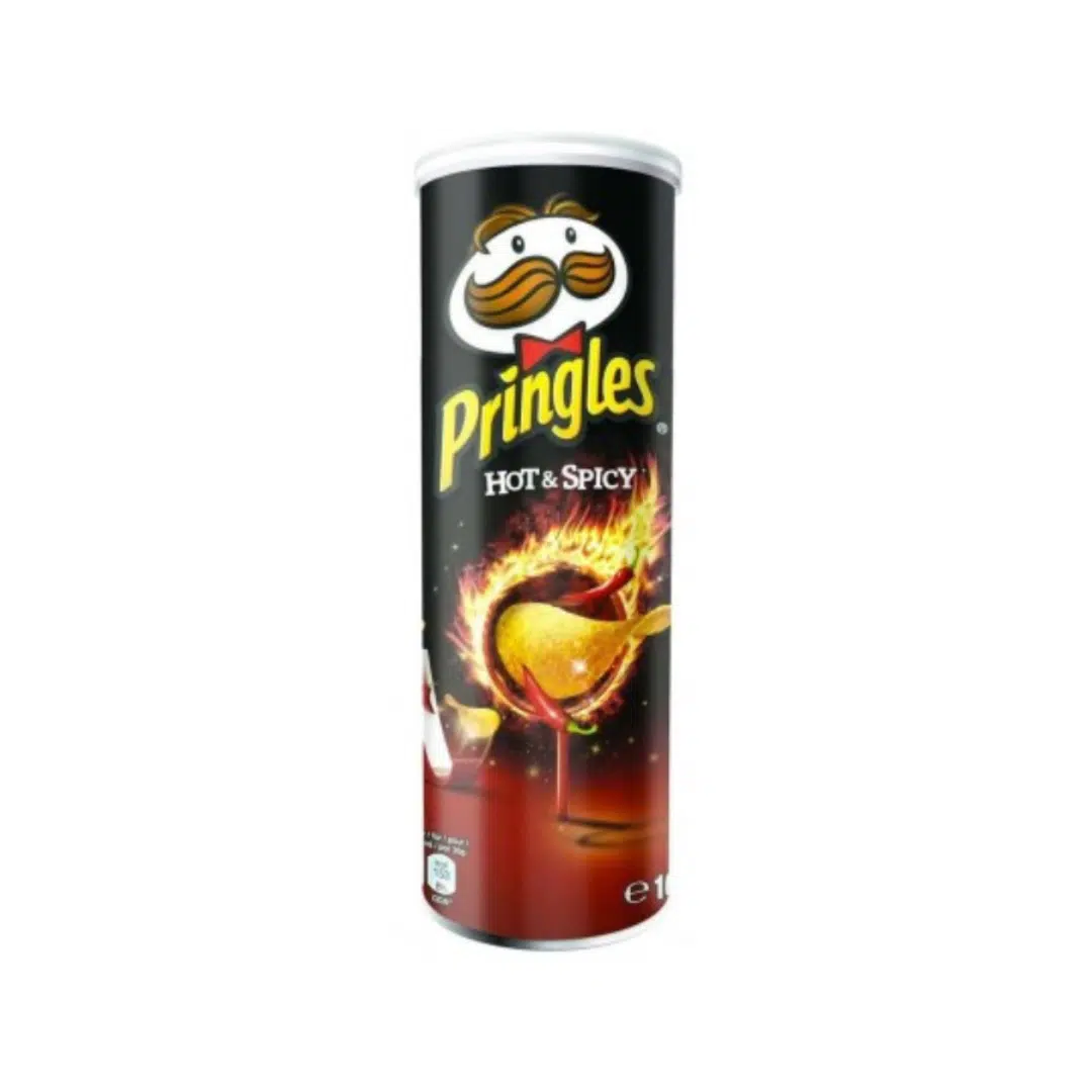 CHIPS PRINGLES HOT ET SPICY 165 GR