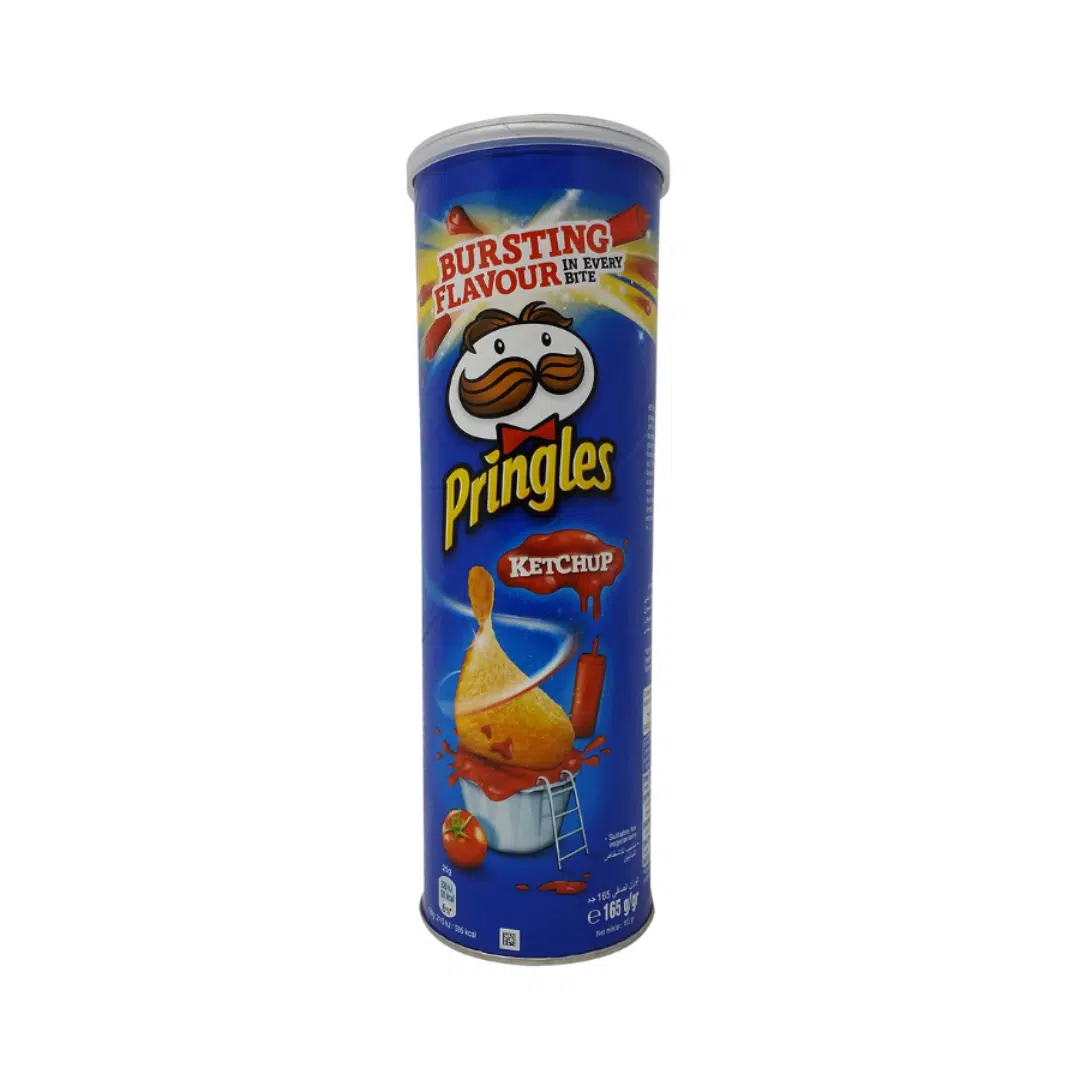 CHIPS PRINGLES KETCHUP 165 GR
