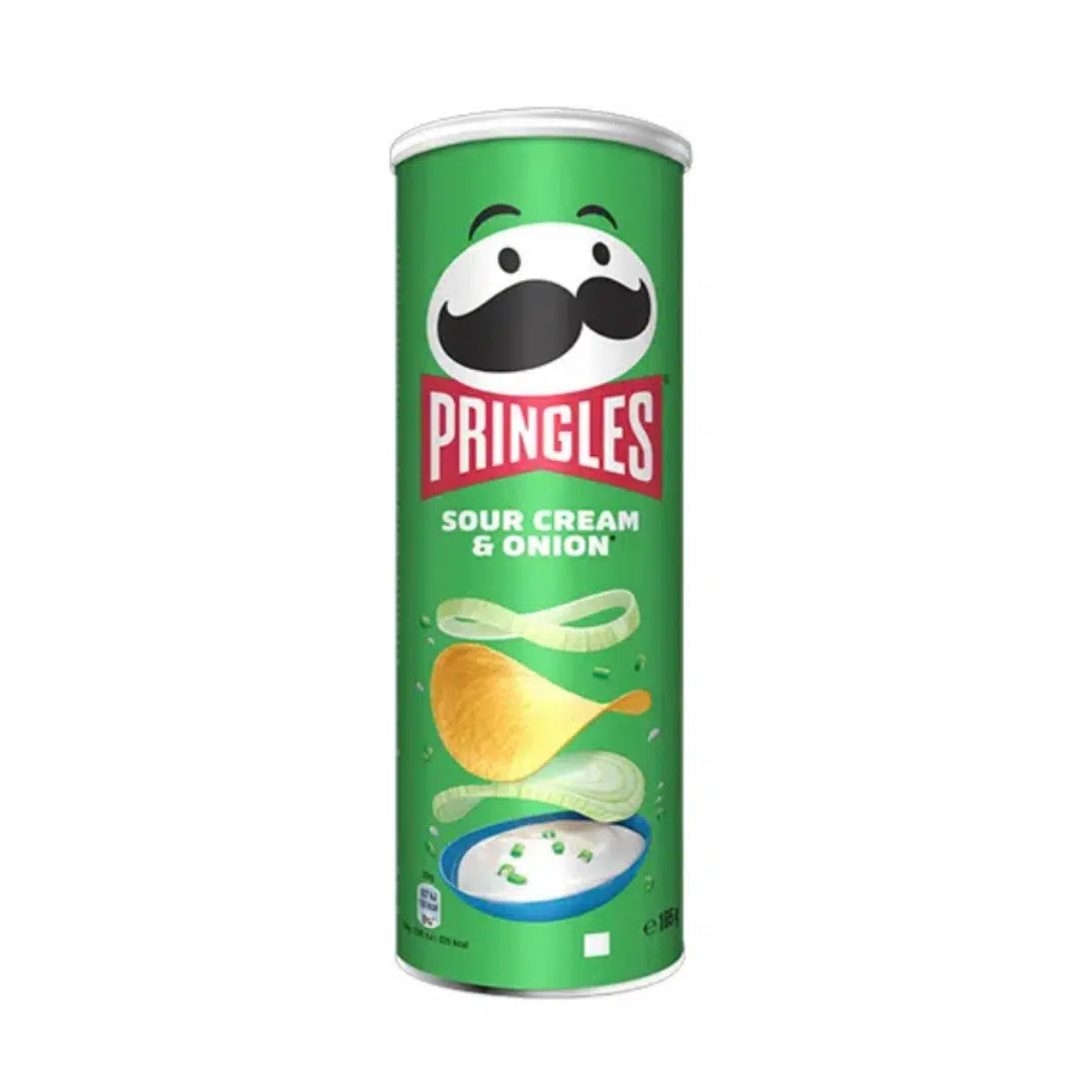 CHIPS PRINGLES SOUR ET OIGO 165 GR