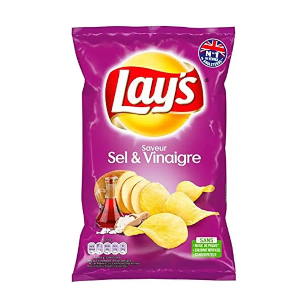 CHIPS SEL ET VINAIGRE 43 GR LAY'S