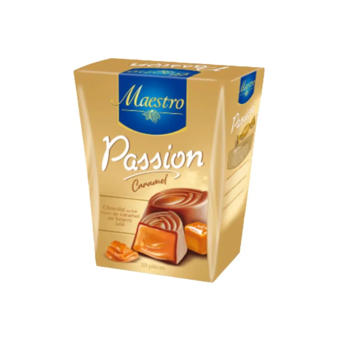CHOCOLAT 20 PC CARAMEL BEURRE PASSION