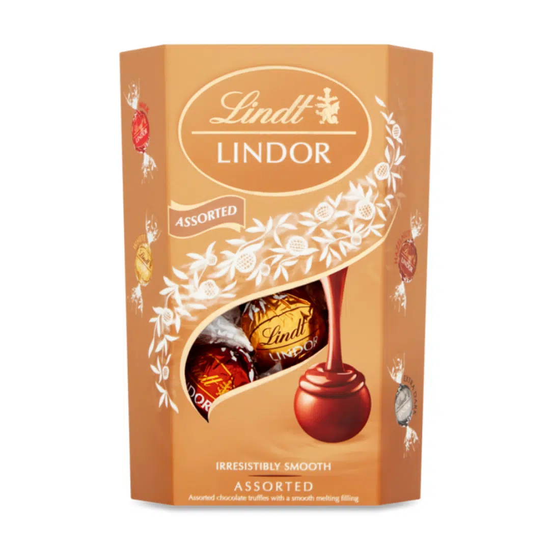 CHOCOLAT LINDOR BALLS ASSORTED 200GR