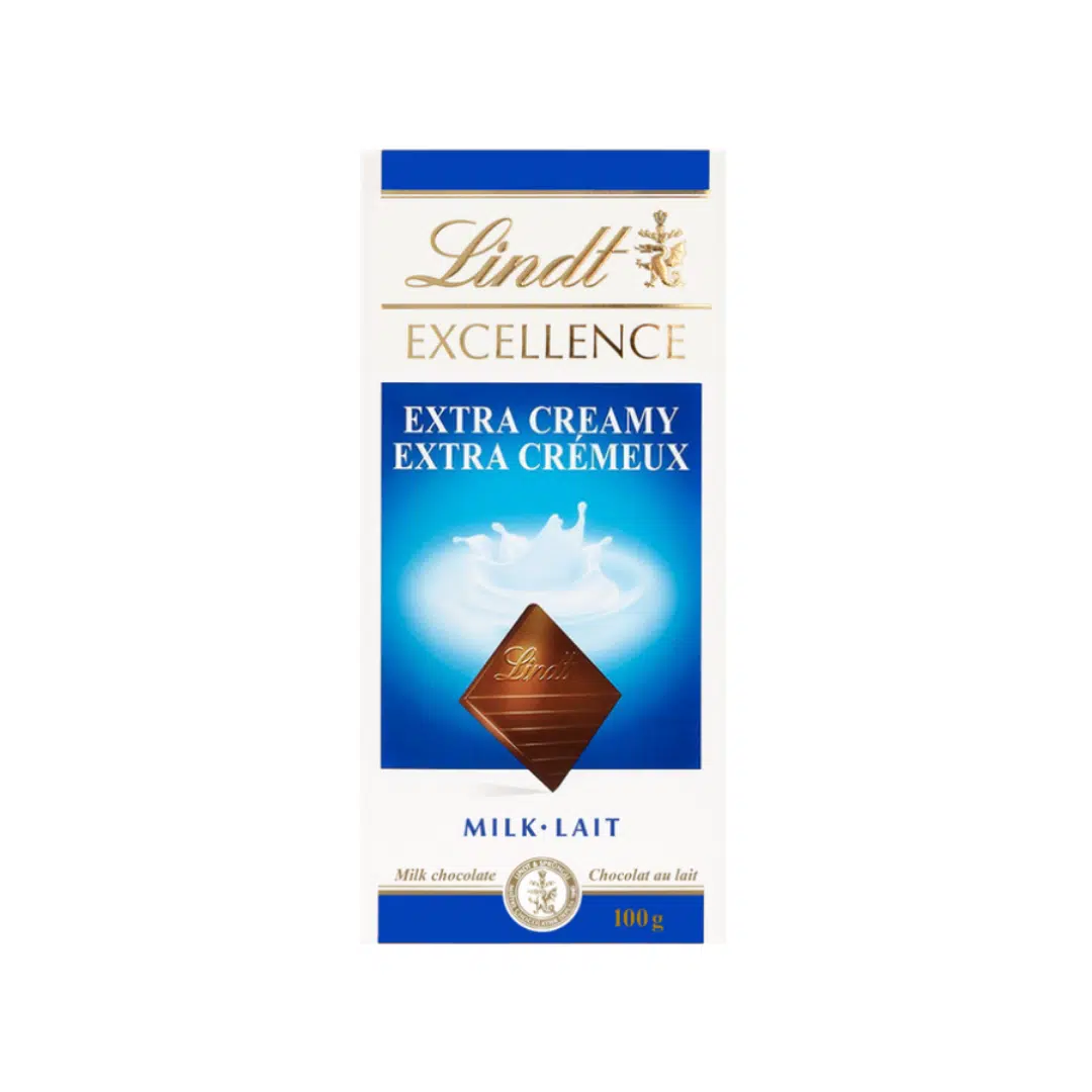 CHOCOLAT MILK CR 100 GR EXELLENCE LIND'T