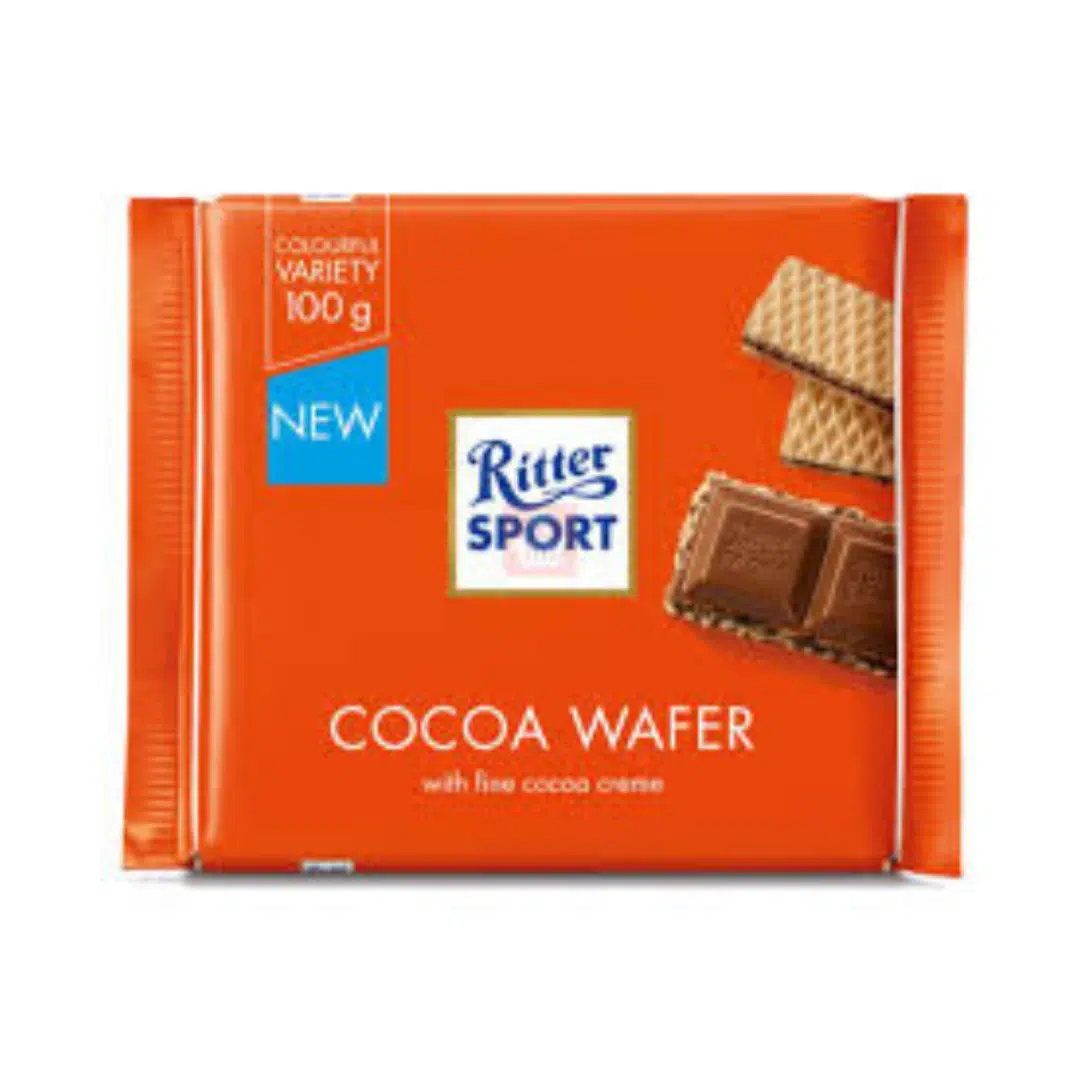 CHOCOLAT RITTER COCOA WAFER 100GR