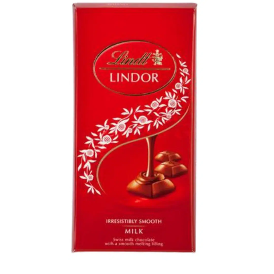 CHOCOLAT SINGLE MILK 100GR LINDOR