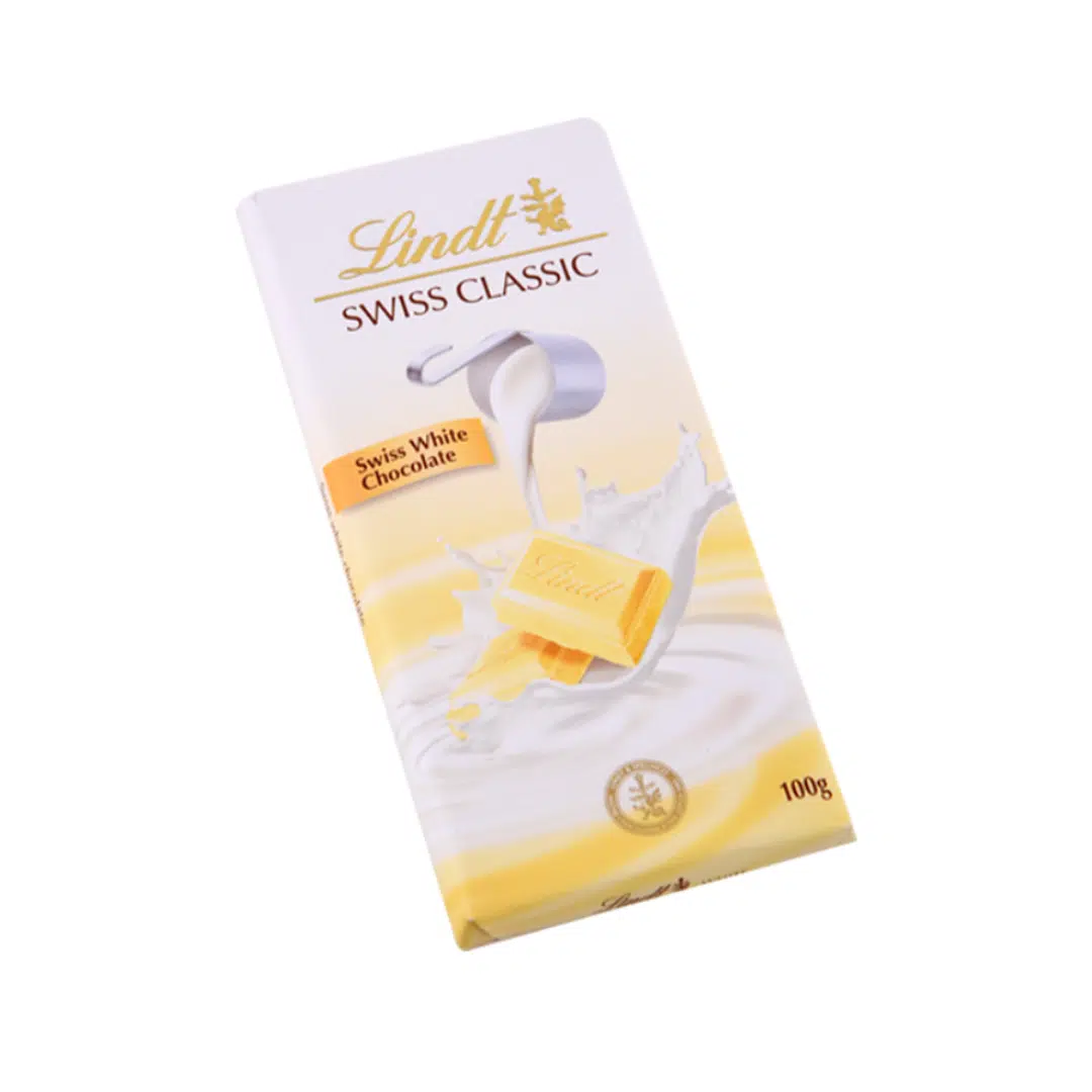 CHOCOLAT SINGLE WHITE 100GR LINDOR