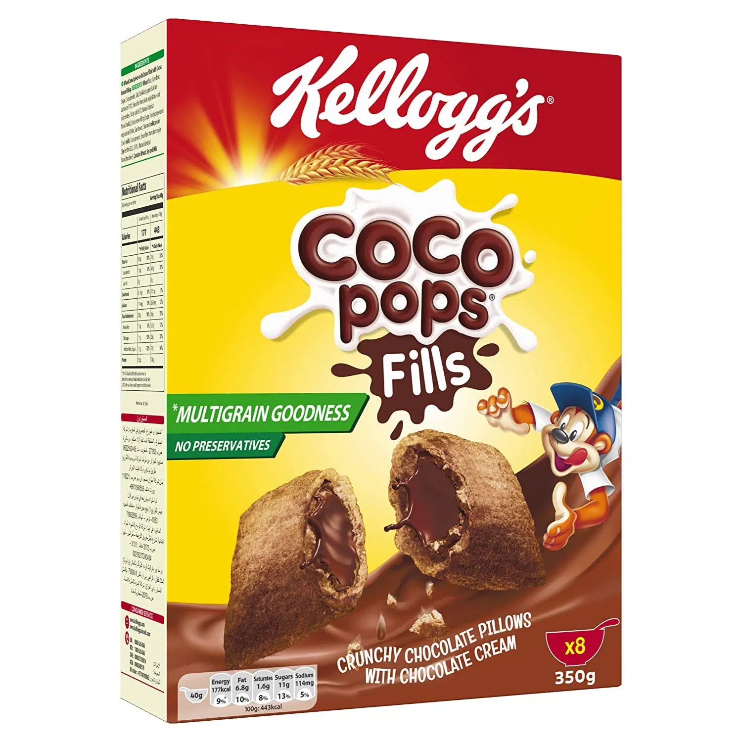 COCO POPS FILLS 350 GR KELLOGG'S
