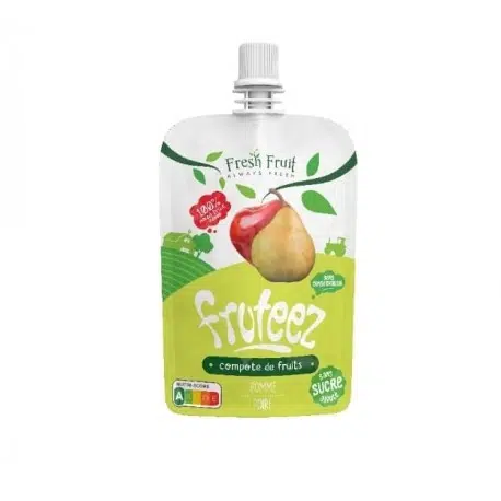 COMPOTE POMME NATURE FRUTEEZ