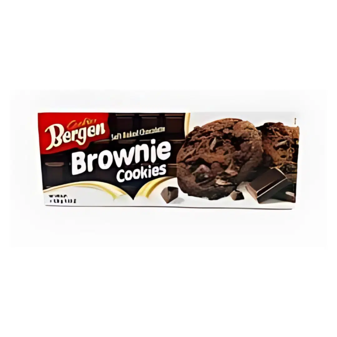 COOKIES BROWNIES CHOCOLAT SS 125 GR BERGEN