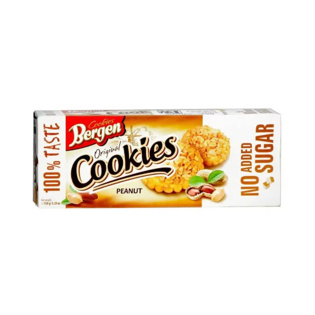 COOKIES CACAHUETTE SS 125 GR BERGEN