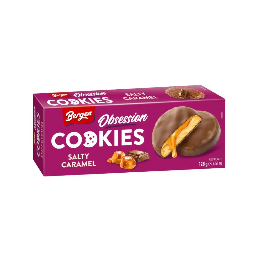 COOKIES CARAMEL CHOCOLAT SS 100 GR BERGEN