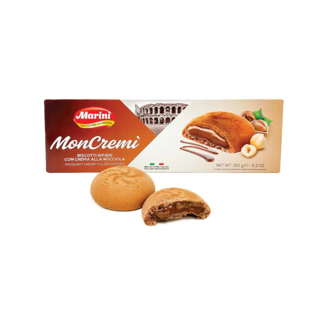 COOKIES FOURRE NOISETTE MARINI 150GR