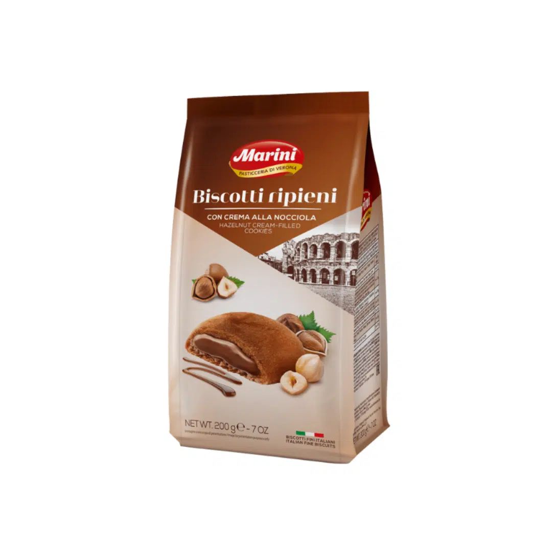 COOKIES FOURRE NOISETTE MARINI 200GR