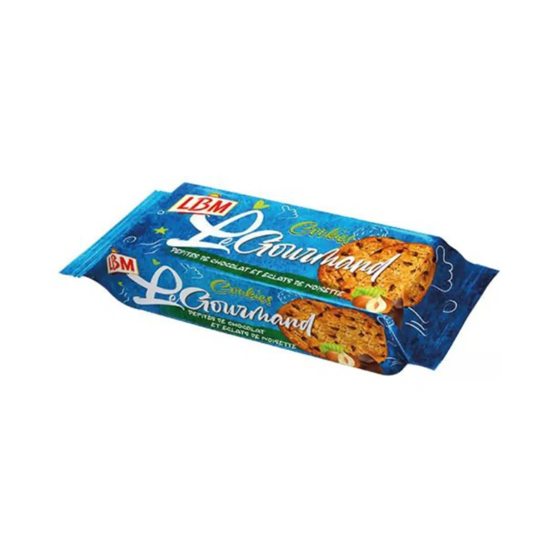 COOKIES PEPITES DE CHOCOLAT NOISETTE 140 GR LE GOURMET LBM