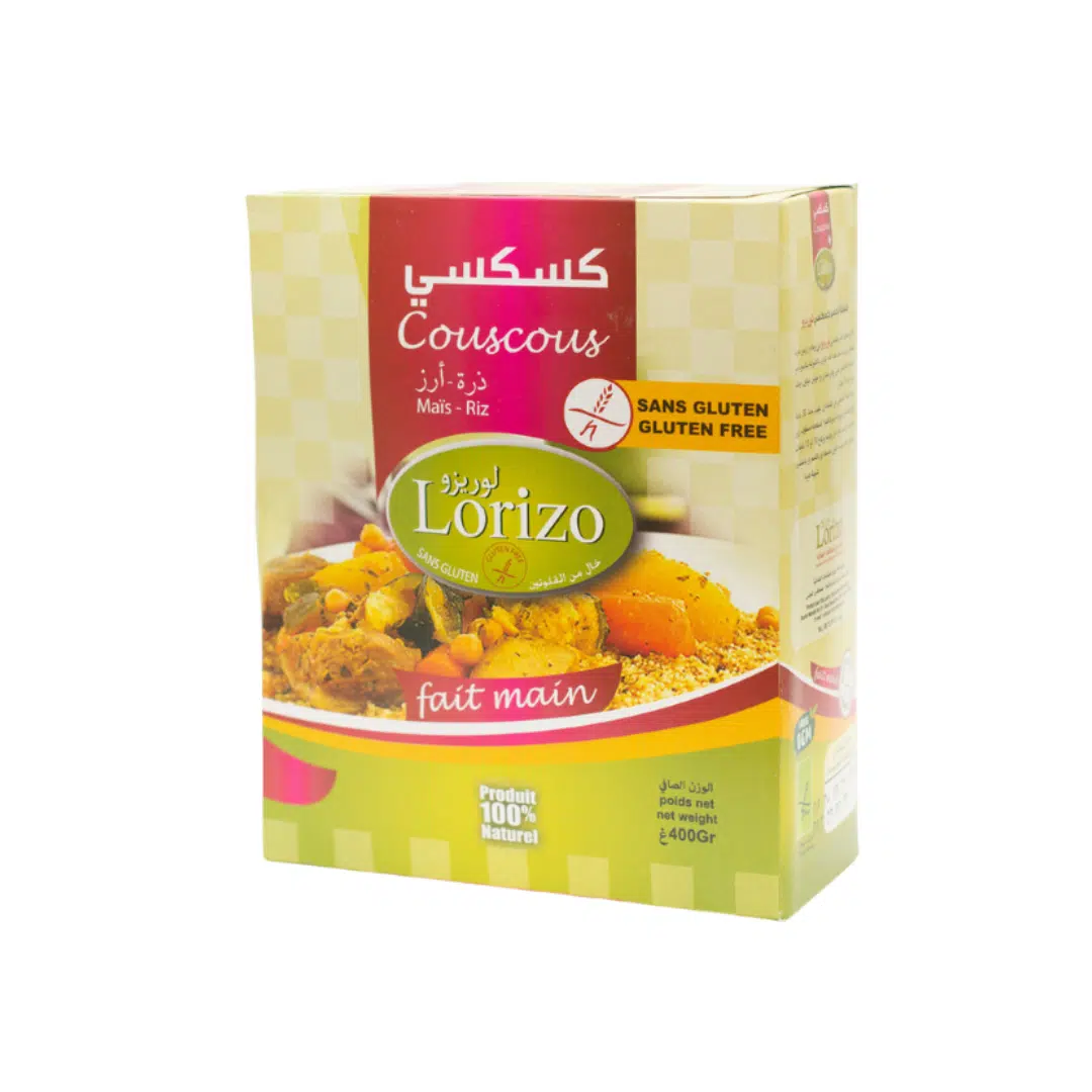 COUSCOUS MOYENNE 400 GR LORIZO