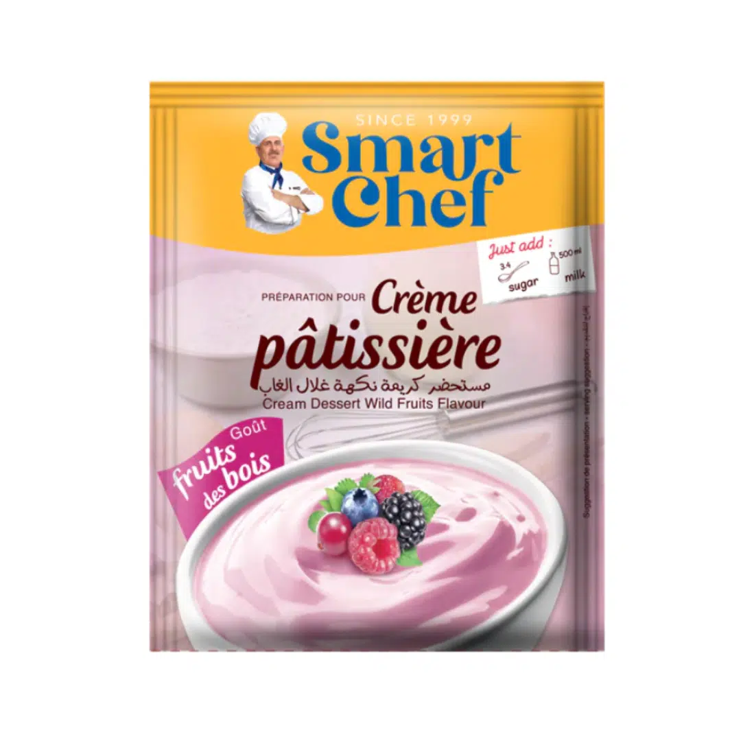 CREME DESSERT 40 GR FRUIT DE BOIS SMART CHEF