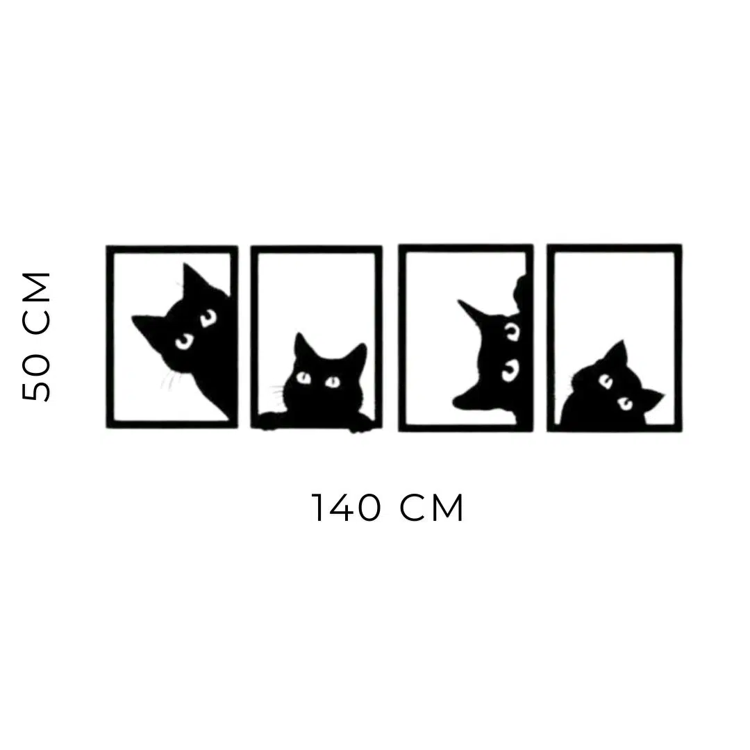 Tableau Décoratif "LE CHAT"