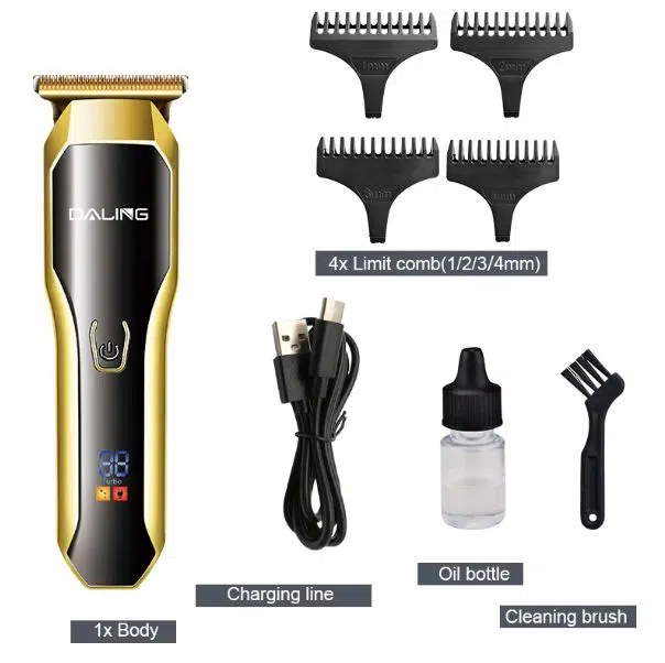 Tondeuse à Cheveux Rechargeable DALING Pro