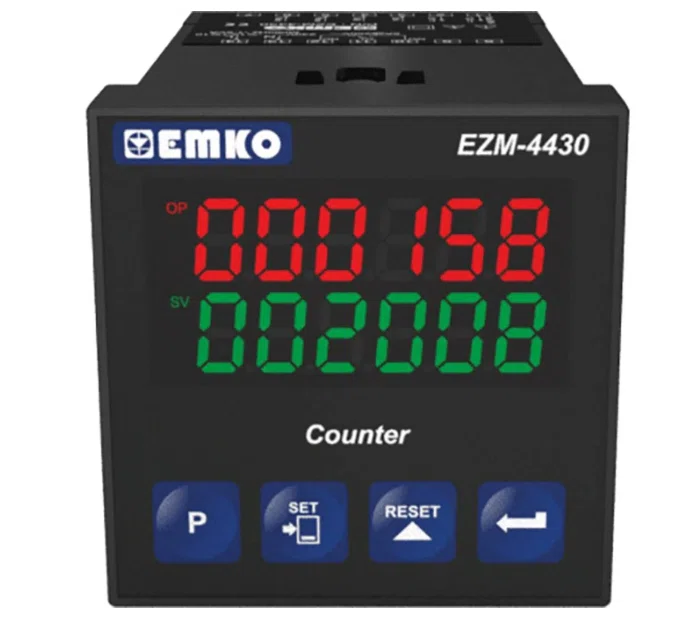 COMPTEUR IMPULSION 220V  48X48mm EZM-4430