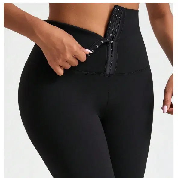 LEGGING A CROCHET TAILLE HAUTE